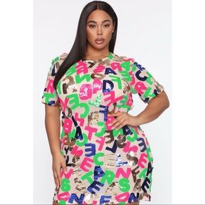 Fashion nova Curve mini dress